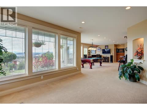 Spacious Rec Room at 1095 Hume Avenue, Black Mountain, Kelowna