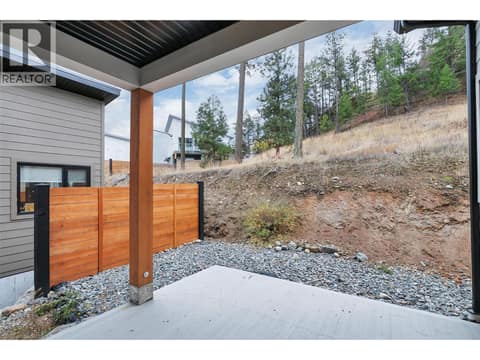 BBQ Balcony at 1839 Grey Owl Court, McKinley Landing, Kelowna