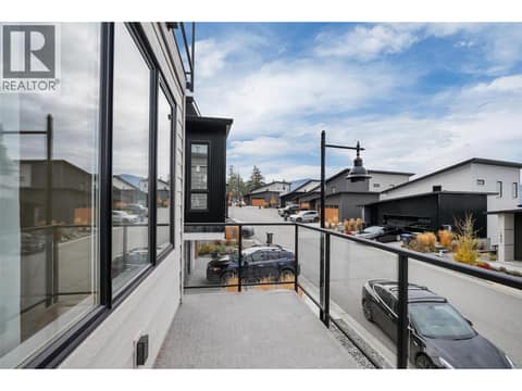 Front Balcony at 1839 Grey Owl Court, McKinley Landing, Kelowna