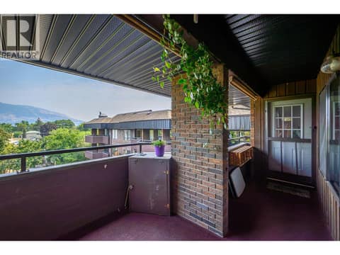 Access to deck from Master suite at 1801 32 Street Unit# 301, City of Vernon
