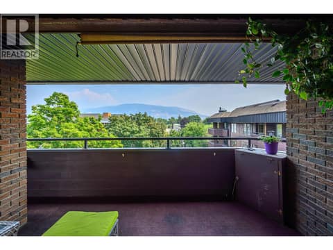 Beautiful views from the deck; facing to the East at 1801 32 Street Unit# 301, City of Vernon