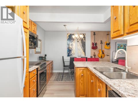 Lots of counter space in the kitchen at 1801 32 Street Unit# 301, City of Vernon