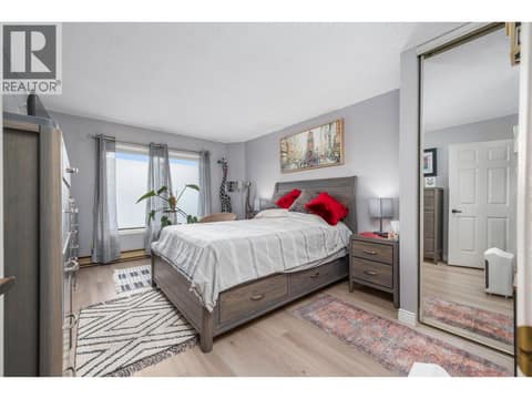 Master bedroom at 1801 32 Street Unit# 301, City of Vernon