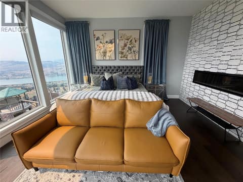 Primary bedroom at 628 Hart Place, Foothills, Vernon