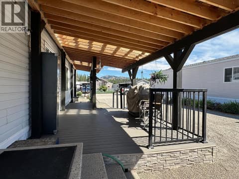 Relax in the shade at 12560 Westside Road Unit# 26, Swan Lake West, Vernon