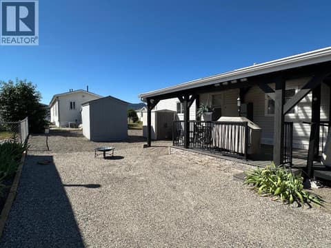 Two sheds at 12560 Westside Road Unit# 26, Swan Lake West, Vernon
