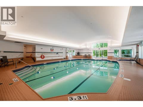 Indoor Pool at 3901 Gallaghers Circle, South East Kelowna