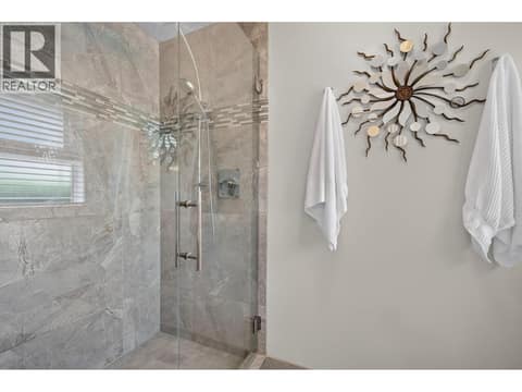 Walk in shower - oh ya! at 3901 Gallaghers Circle, South East Kelowna