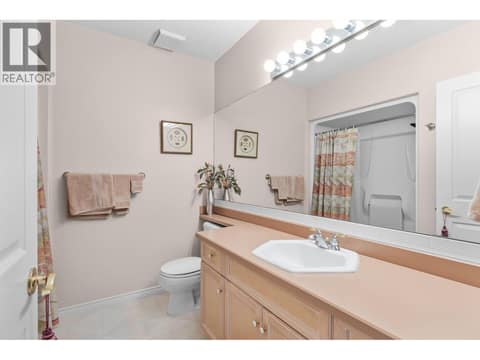 Downstairs bathroom. at 4400 Gallaghers Drive E Unit# 2, South East Kelowna