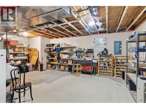 Expansive downstairs storage space. at 4400 Gallaghers Drive E Unit# 2, South East Kelowna