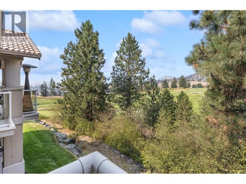 View from deck of Pinnacle Golf Course. at 4400 Gallaghers Drive E Unit# 2, South East Kelowna