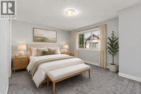 Digitally Staged Furniture, decor and window coverings. at 1651 Lynrick Road Unit# 105, Black Mountain, Kelowna