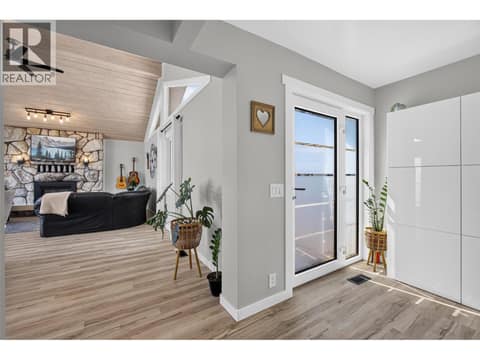 Front entrance at 3491 Fenton Road, Glenrosa, West Kelowna