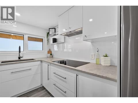 In-law suite kitchen at 3491 Fenton Road, Glenrosa, West Kelowna