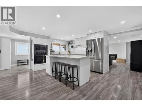 In-law suite kitchen at 3491 Fenton Road, Glenrosa, West Kelowna