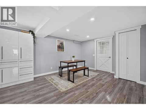 In-law suite kitchen at 3491 Fenton Road, Glenrosa, West Kelowna
