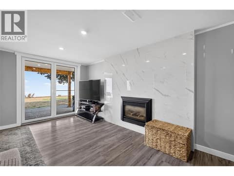 In-law suite living room at 3491 Fenton Road, Glenrosa, West Kelowna