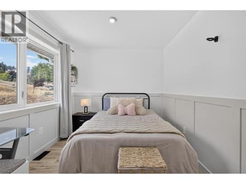 Secondary bedroom on the main level at 3491 Fenton Road, Glenrosa, West Kelowna