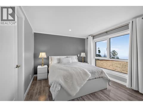 Third bedroom on the lower level at 3491 Fenton Road, Glenrosa, West Kelowna