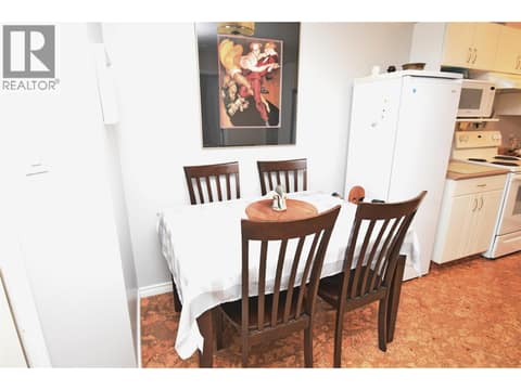 Dining room at 4800 Heritage Drive Unit# 7, Westmount, Vernon