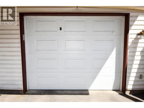 Single car garage for Unit # 7 at 4800 Heritage Drive Unit# 7, Westmount, Vernon