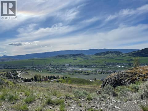 Vineyard and hillside view from your lot at 595 Vineyard Way N Unit# 33, Bella Vista, Vernon