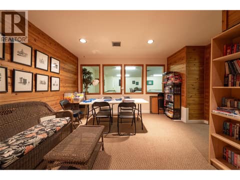 Common Recreation room located on the 3rd floor at 3608 27 Avenue Unit# 209, City of Vernon