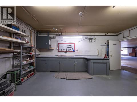 Common Workshop area for residents use , located at NW corner of building - parkade level at 3608 27 Avenue Unit# 209, City of Vernon