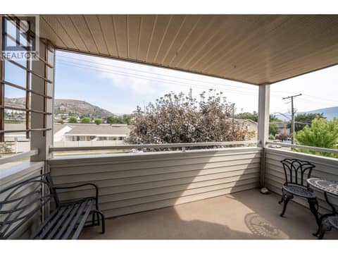 Covered balcony- N.E. corner facing at 3608 27 Avenue Unit# 209, City of Vernon
