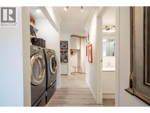 Laundry area at 3608 27 Avenue Unit# 209, City of Vernon