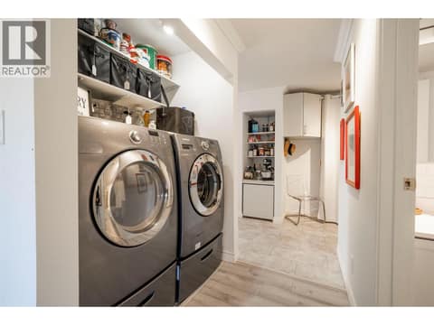 Laundry area at 3608 27 Avenue Unit# 209, City of Vernon
