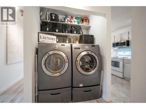 Laundry area at 3608 27 Avenue Unit# 209, City of Vernon