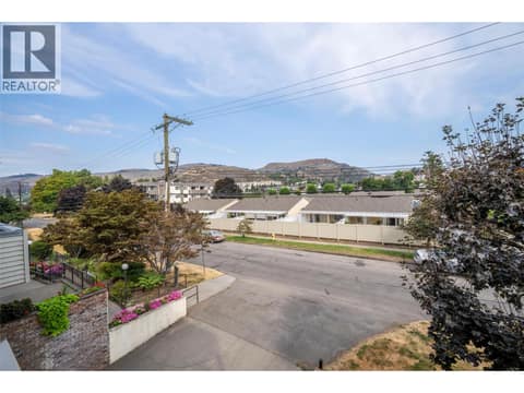 View from second floor/corner unit balcony at 3608 27 Avenue Unit# 209, City of Vernon