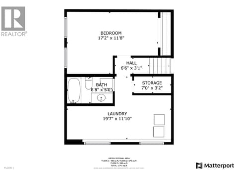 Basement Floor Plan at 2209 Leblanc Street, Lumby Valley