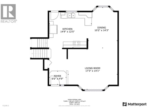 Main Floor at 2209 Leblanc Street, Lumby Valley