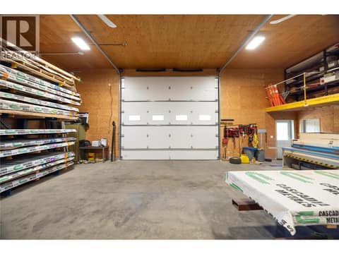 Front Rolling Door at 1130 Thomas Hayes Road, Armstrong/ Spall., Spallumcheen