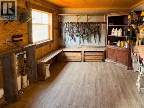 Heated tack room at 1130 Thomas Hayes Road, Armstrong/ Spall., Spallumcheen