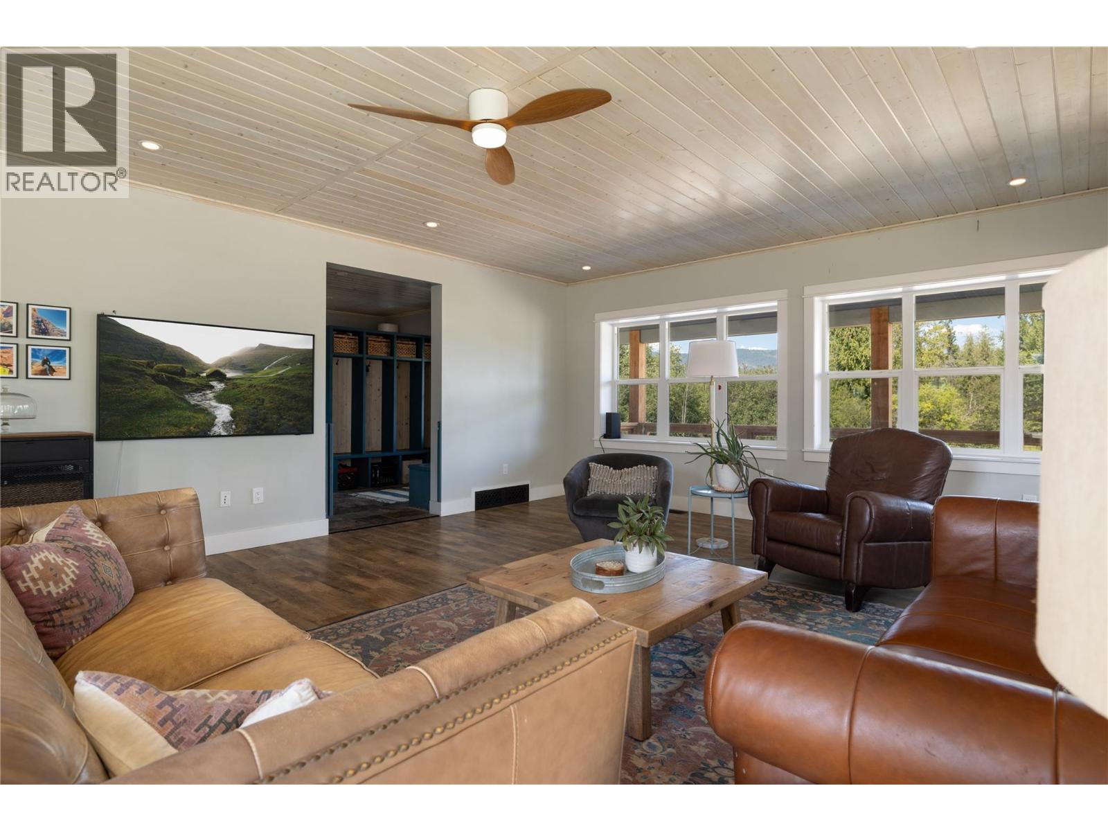 Enter the living room! at 1130 Thomas Hayes Road, Armstrong/ Spall., Spallumcheen