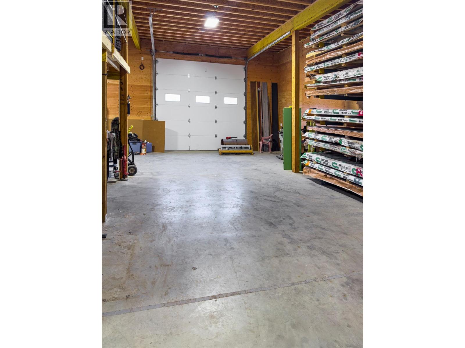 Rear Entry Rolling Door at 1130 Thomas Hayes Road, Armstrong/ Spall., Spallumcheen