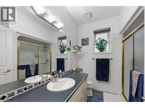 Downstairs / suite bathroom at 4187 Gallaghers Crescent, South East Kelowna