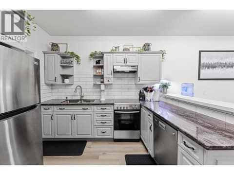 Great for suite layout or to use as a summer kitchen at 4187 Gallaghers Crescent, South East Kelowna