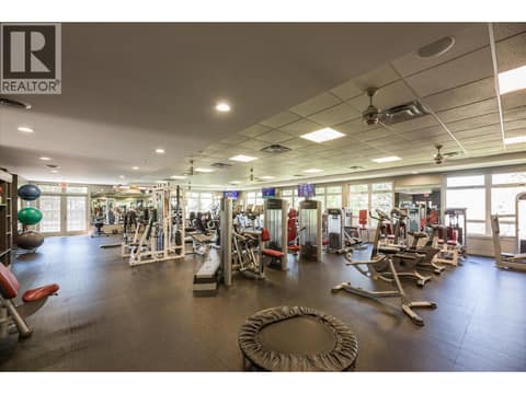 Great gym facilities and space to work out. at 4187 Gallaghers Crescent, South East Kelowna