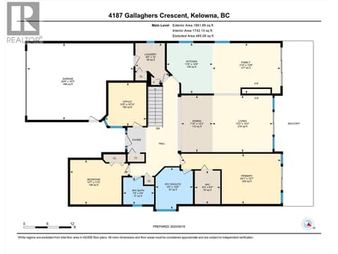 Upper floor at 4187 Gallaghers Crescent, South East Kelowna