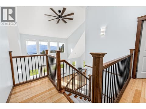 Access to upper level at 17936 Angus Road, Lake Country North West