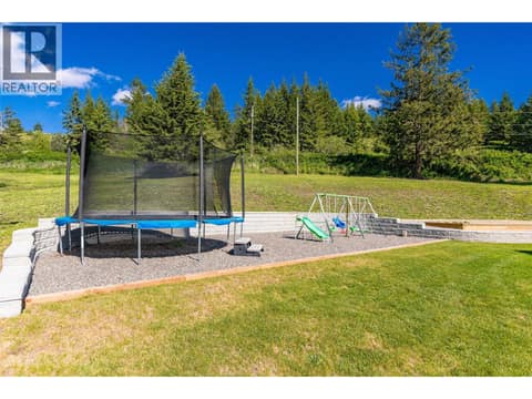 Garden beds & Playground area at 17936 Angus Road, Lake Country North West