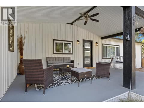 Covered Front Porch at 3206 Shannon Lake Road Unit# 15, Shannon Lake, West Kelowna