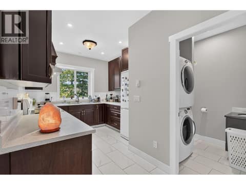 Main floor kitchen at 10818 Westshore Road, Okanagan North, Vernon