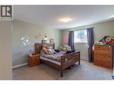 Bedroom 1 upstairs at 42 Lakeshore Drive, Okanagan North, Vernon