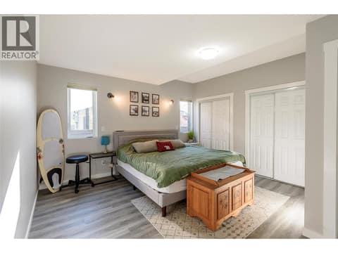 Large Primary Bedroom at 42 Lakeshore Drive, Okanagan North, Vernon