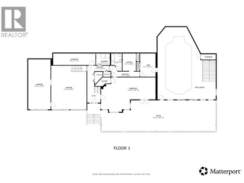 Floor 1 at 7959 Tronson Road, Bella Vista, Vernon